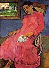 Paul Gauguin Melancholy painting